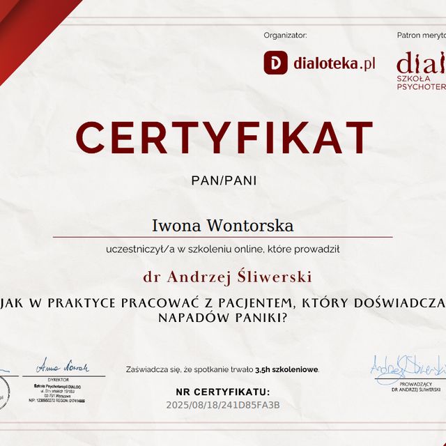 Powiększ obraz: certificate 13
