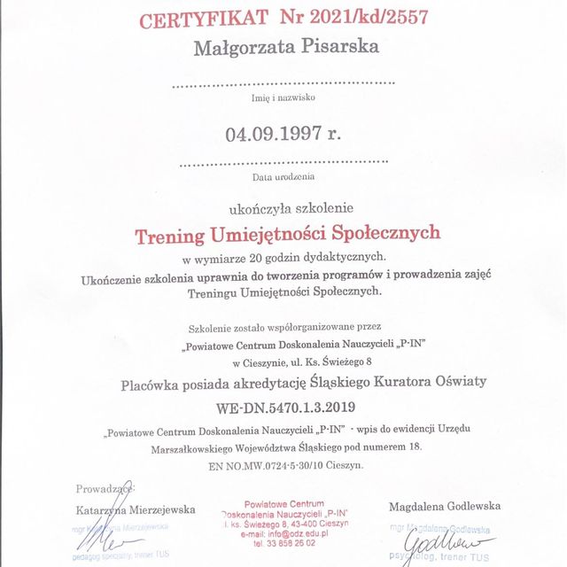 Powiększ obraz: certificate 2