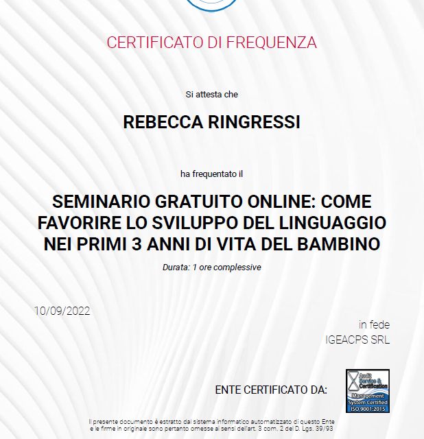 Ingrandire l'immagine: certificate 3