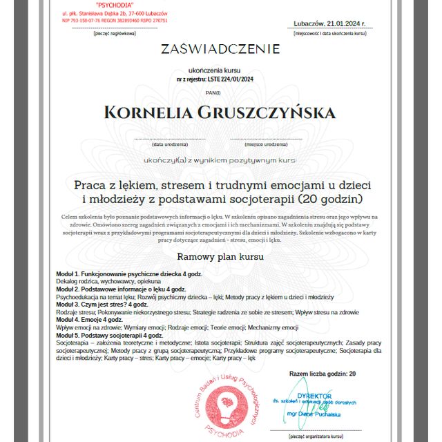 Powiększ obraz: certificate 9