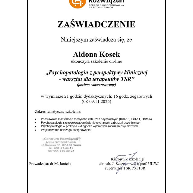 Powiększ obraz: certificate 25
