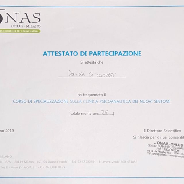 Ingrandire l'immagine: certificate 1