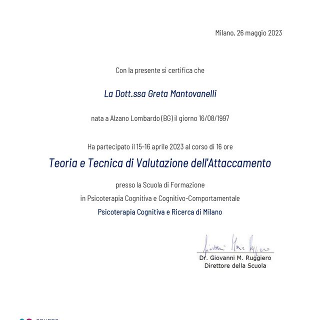 Ingrandire l'immagine: certificate 8