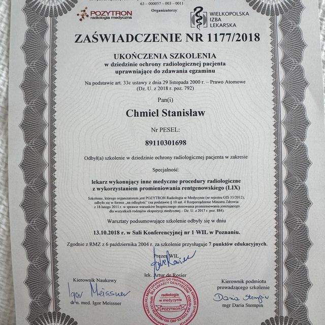 Powiększ obraz: certificate 20