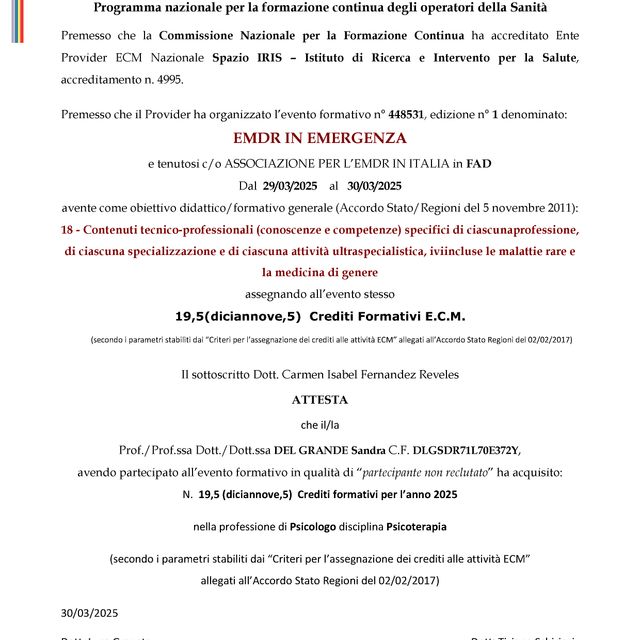 Ingrandire l'immagine: certificate 10