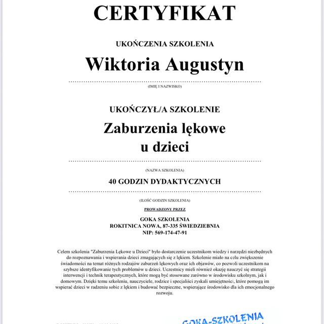 Powiększ obraz: certificate 10