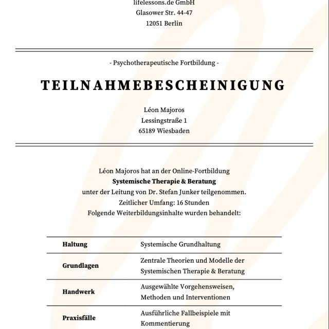 Bild vergrößern: certificate 1