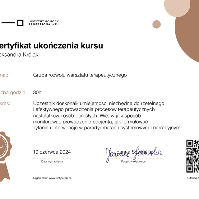 Powiększ obraz: certificate 4