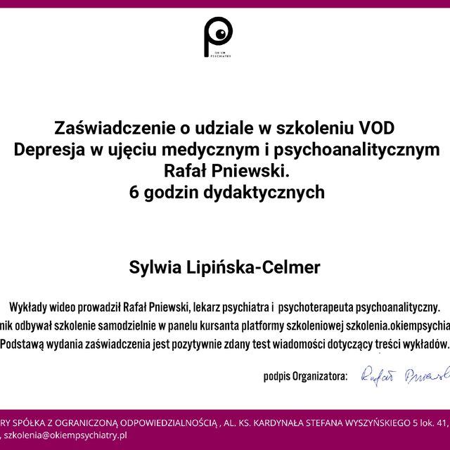 Powiększ obraz: certificate 21