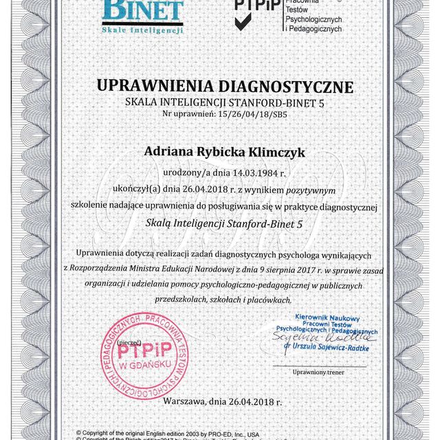 Powiększ obraz: certificate 8
