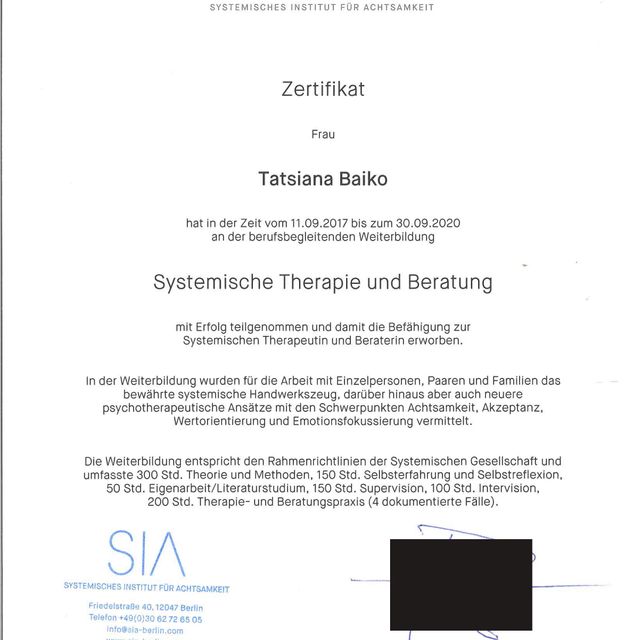 Bild vergrößern: certificate 4