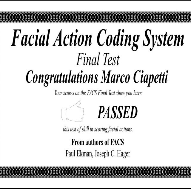 Ingrandire l'immagine: certificate 1