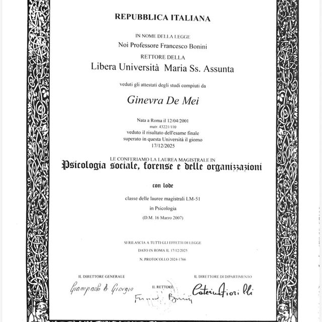 Ingrandire l'immagine: certificate 1