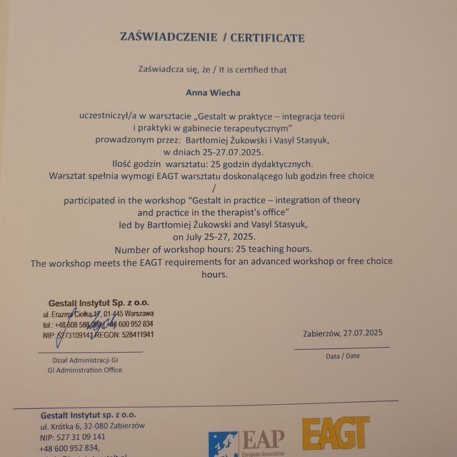 Powiększ obraz: certificate 8