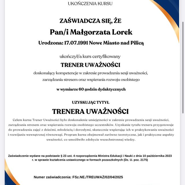 Powiększ obraz: certificate 15