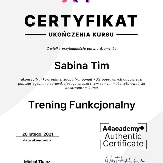Powiększ obraz: certificate 20
