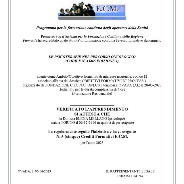 Ingrandire l'immagine: certificate 2