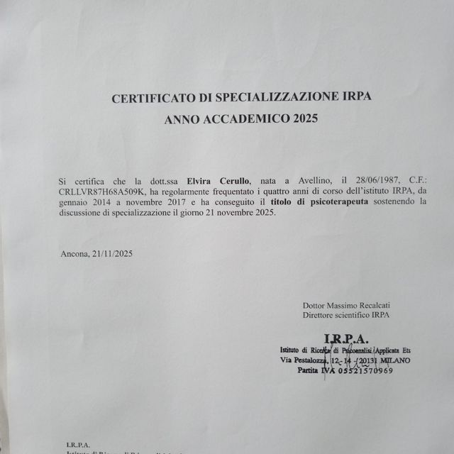 Ingrandire l'immagine: certificate 1