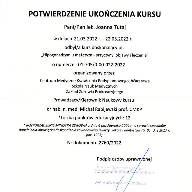 Powiększ obraz: certificate 40
