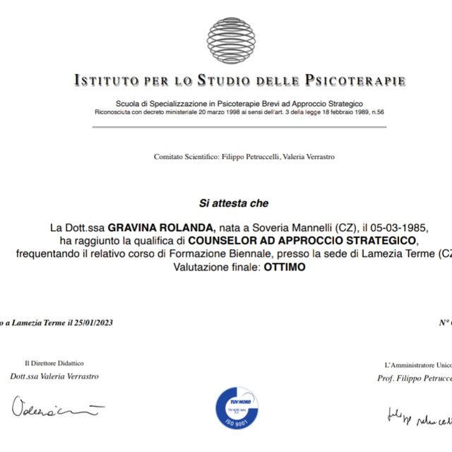 Ingrandire l'immagine: certificate 3