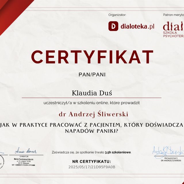 Powiększ obraz: certificate 29