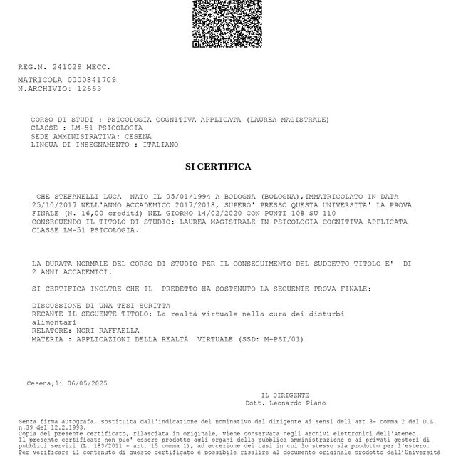 Ingrandire l'immagine: certificate 2