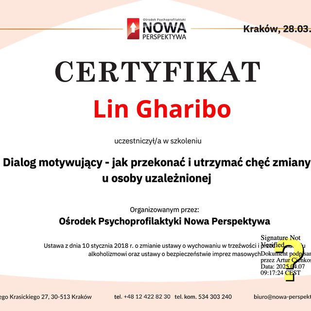 Powiększ obraz: certificate 2