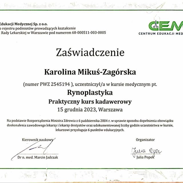 Powiększ obraz: certificate 40