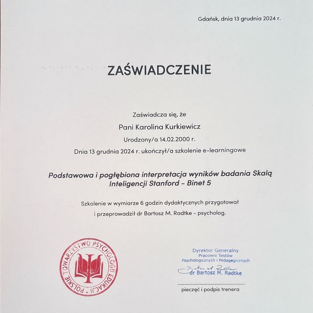 Powiększ obraz: certificate 18