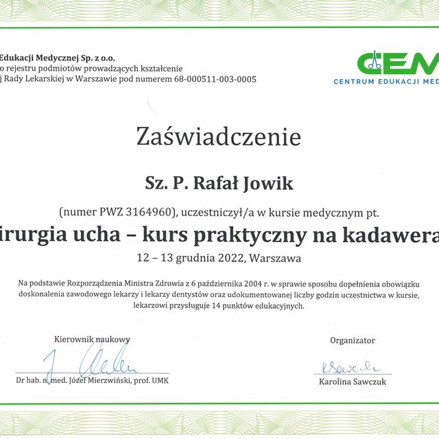 Powiększ obraz: certificate 10