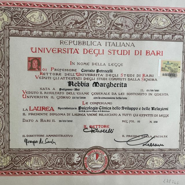 Ingrandire l'immagine: certificate 1