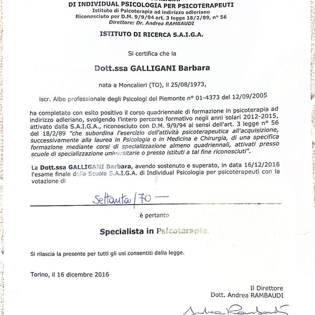 Ingrandire l'immagine: certificate 1