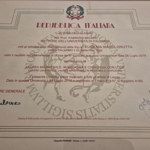 Ingrandire l'immagine: certificate 1