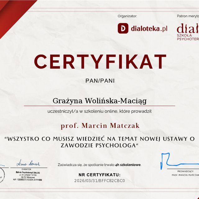 Powiększ obraz: certificate 9