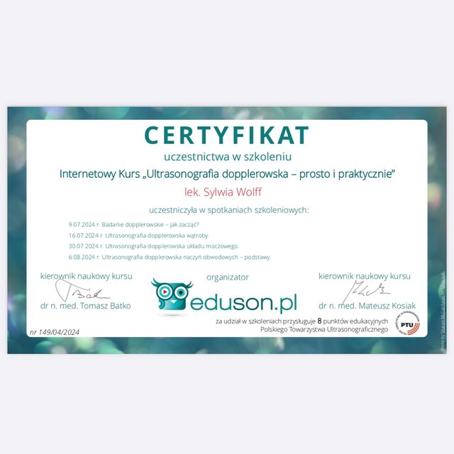 Powiększ obraz: certificate 9