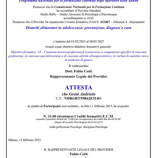 Ingrandire l'immagine: certificate 2