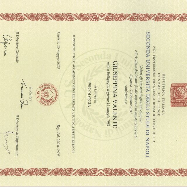 Ingrandire l'immagine: certificate 1