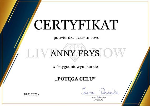Powiększ obraz: certificate 69