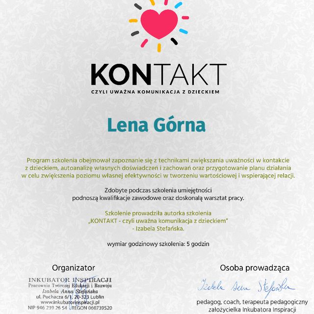 Powiększ obraz: certificate 15