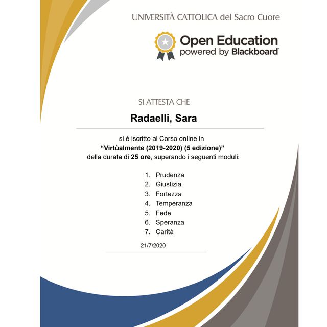 Ingrandire l'immagine: certificate 8