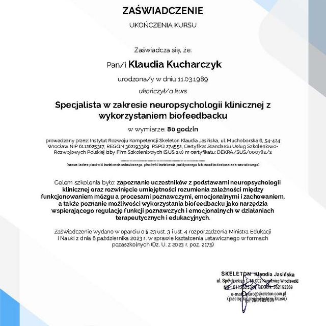 Powiększ obraz: certificate 1