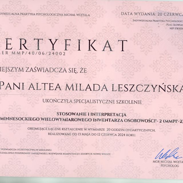 Powiększ obraz: certificate 23