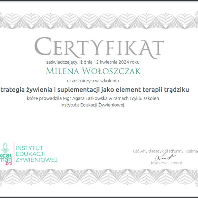 Powiększ obraz: certificate 8
