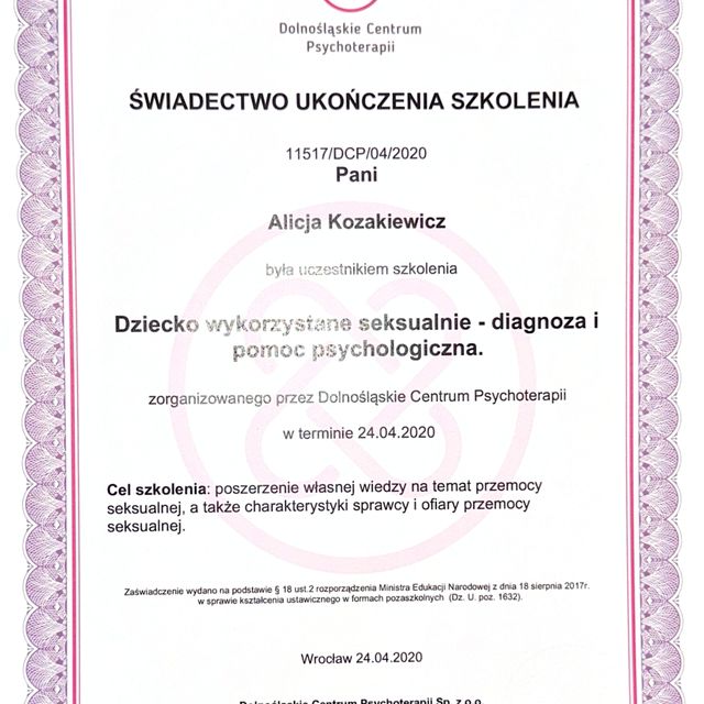 Powiększ obraz: certificate 8