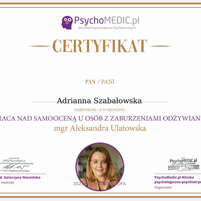Powiększ obraz: certificate 17