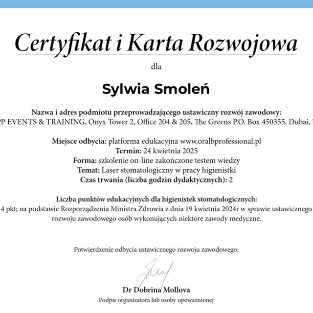 Powiększ obraz: certificate 21