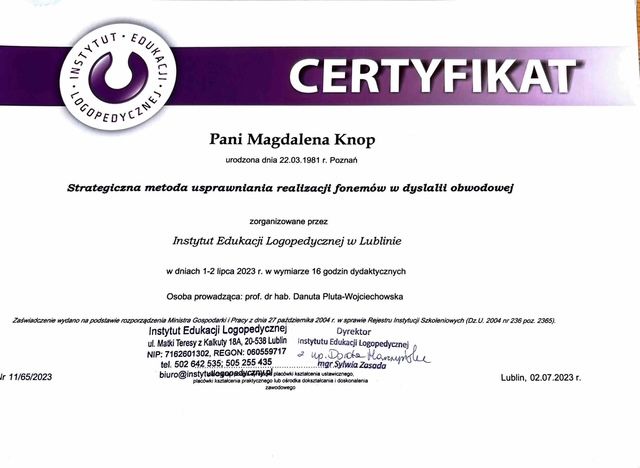 Powiększ obraz: certificate 11