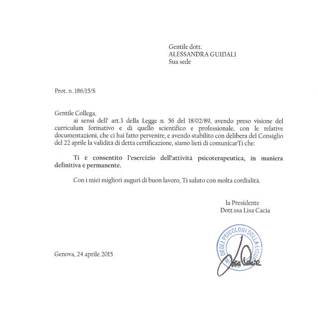 Ingrandire l'immagine: certificate 2