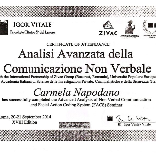 Ingrandire l'immagine: certificate 21
