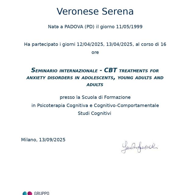 Ingrandire l'immagine: certificate 2